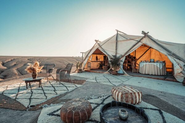 Inara Camp Agafay: Luxury Desert Night With Pool & Gala Dinner