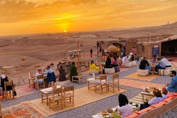 Marrakech Dinner Show: Live Music, Fire & Moroccan Feast