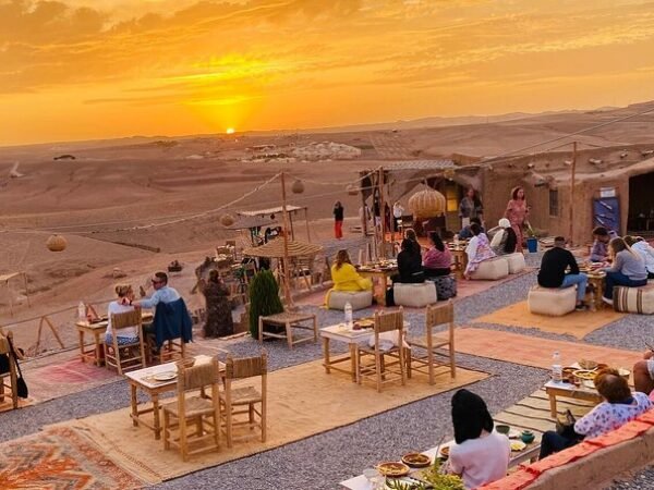 Marrakech Dinner Show: Live Music, Fire & Moroccan Feast