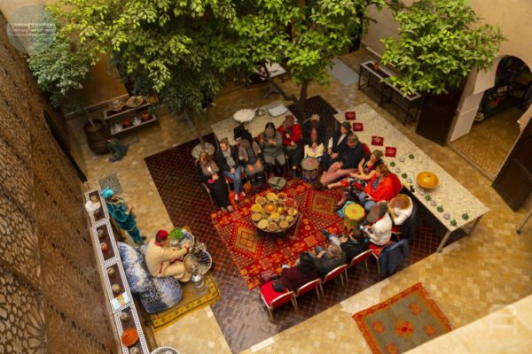 Bubble Tea & Moroccan Cooking Class in a Traditional Riad