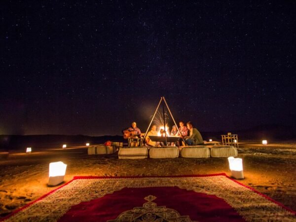 Camping Ouarzazate: Desert Night Under The Stars Near The Kasbah