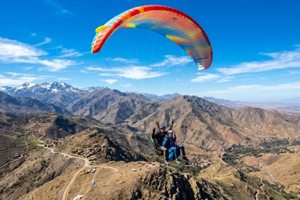 Paragliding Marrakech: Tandem Flight Over Atlas Mountains